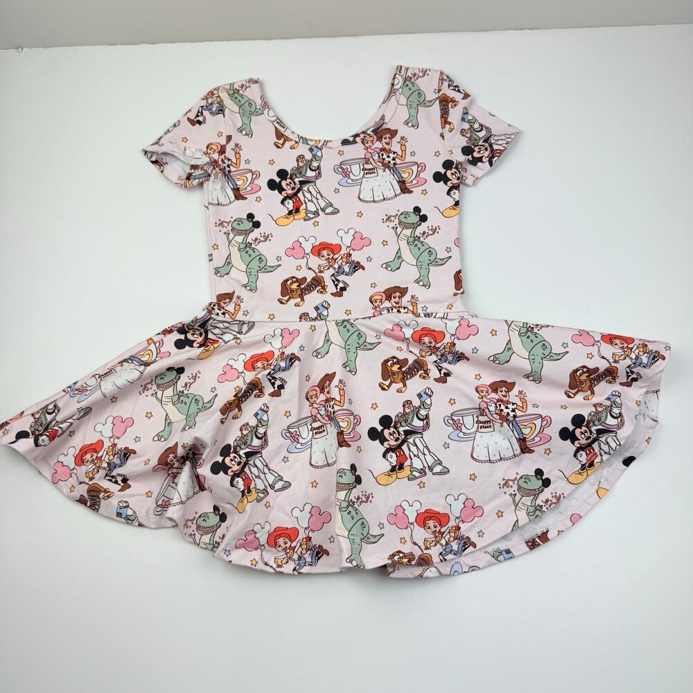 Wild Rich Kids WRK Disney Toy Story Skirted Leo Dress, Size 9/10 - Picture 2 of 9